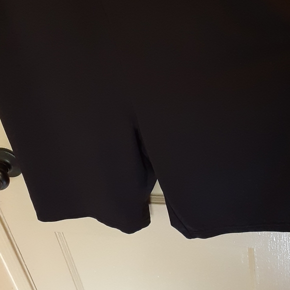 WOMEN'S PLUS SIZE ROMPER JUMPER SHORTS BLACK - Picture 3 of 6